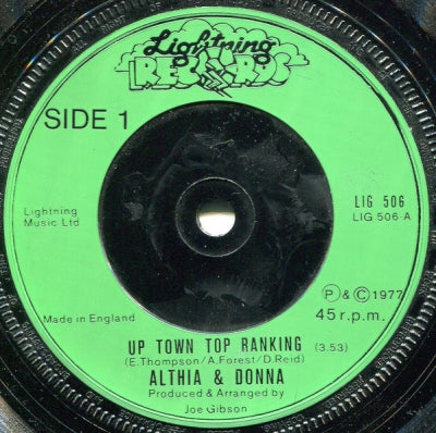 ALTHIA & DONNA / MIGHTY TWO - Up Town Top Ranking / Calico Suit