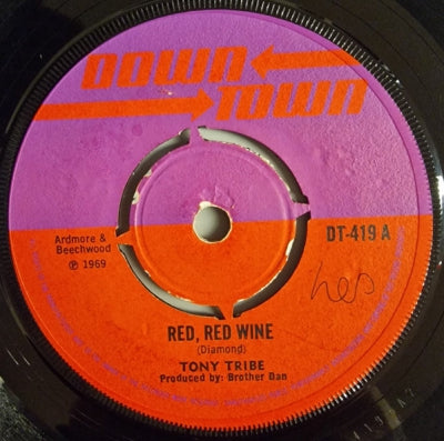 TONY TRIBE / RUDIES - Red, Red Wine / Blues