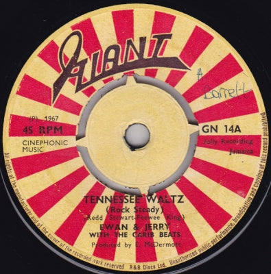 EWAN & JERRY WITH THE CARIB-BEATS - Tennessee Waltz (Rock Steady)