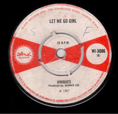 UNIQUES / UNKNOWN ARTIST - Let Me Go Girl / Dum Dum