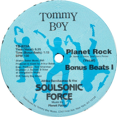 AFRIKA BAMBAATAA AND THE SOULSONIC FORCE - Planet Rock
