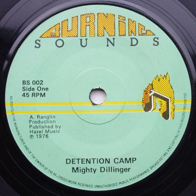 MIGHTY DILLINGER / G.G. ALL STAR - Detention Camp / No Man's Land