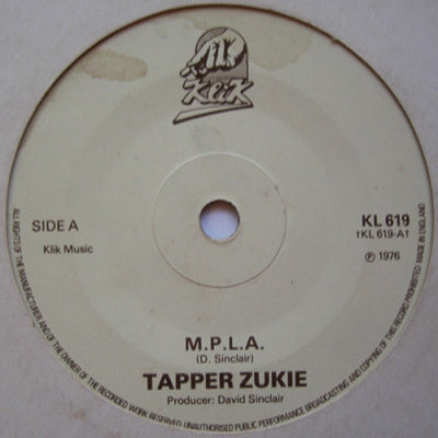 TAPPER ZUKIE - M.P.L.A. / Version