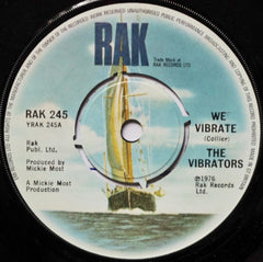 THE VIBRATORS - We Vibrate / Whips And Furs
