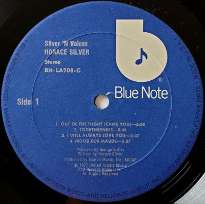 HORACE SILVER - Silver 'N Voices
