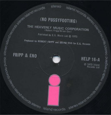 FRIPP & ENO - (No Pussyfooting)