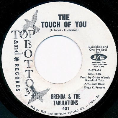 BRENDA AND THE TABULATIONS - The Touch Of You/Stop Sneaking Around