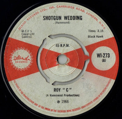 ROY "C" - Shotgun Wedding/High School Dropout