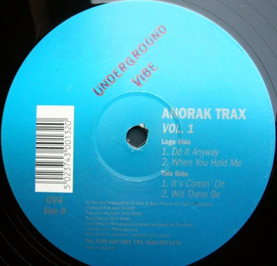 ANORAK TRAX - Vol. 1