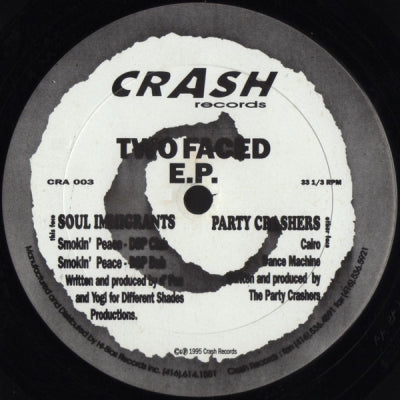SOUL IMMIGRANTS / PARTY CRASHERS - Two Faced E.P.