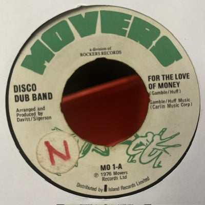 THE DISCO DUB BAND - For The Love Of Money