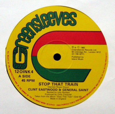 CLINT EASTWOOD AND GENERAL SAINT - Stop That Train