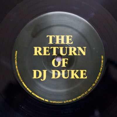 DJ DUKE - The Return Of DJ Duke