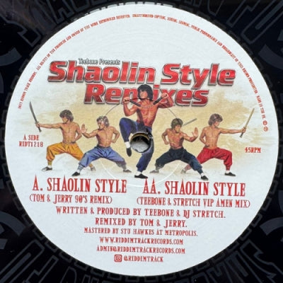 DJ TEEBONE & DJ STRETCH - Shaolin Style (Remixes)