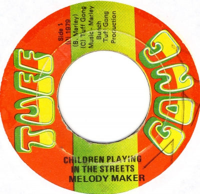 MELODY MAKER - Children Playing In The Streets / Dubbing In The Streets