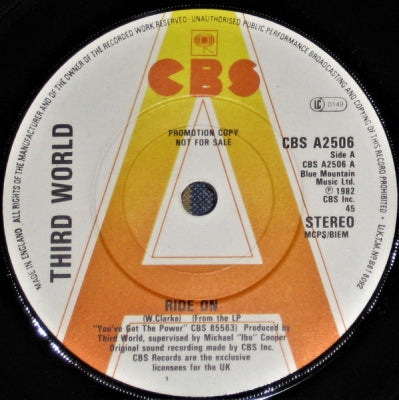 THIRD WORLD - Ride On