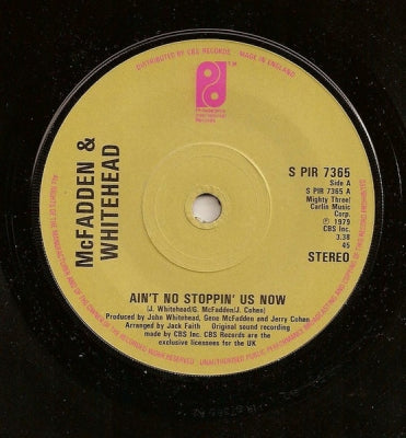 MCFADDEN & WHITEHEAD - Ain't No Stoppin' Us Now