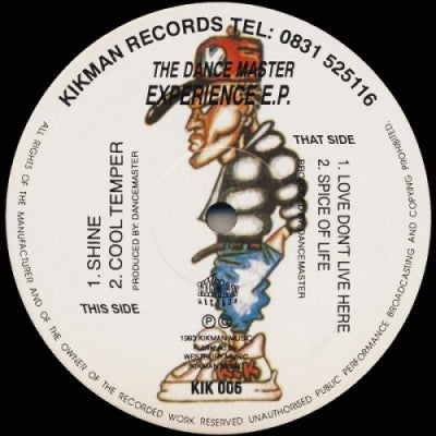 DANCEMASTER - The Dance Master Experience E.P.