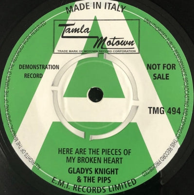 GLADYS KNIGHT AND THE PIPS / MARTHA REEVES - Here Are The Pieces Of My Broken Heart / No One There