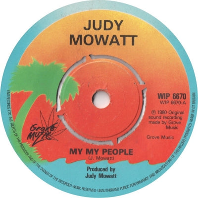 JUDY MOWATT - My My People