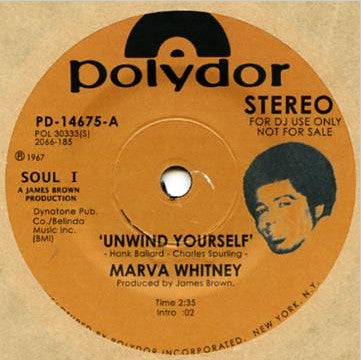 MARVA WHITNEY - Unwind Yourself / What Do I have To Do To Prove My Love