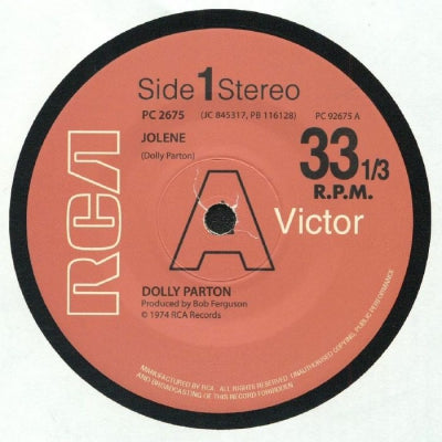 DOLLY PARTON - Jolene