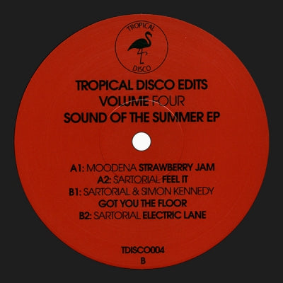 MOODENA / SARTORIAL / SIMON KENNEDY - Tropical Disco Edits Volume Four Sound Of The Summer EP