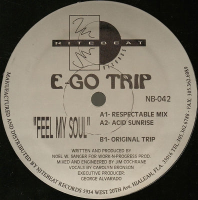 E-GO TRIP - Feel My Soul