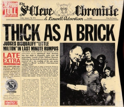 JETHRO TULL - Thick As A Brick