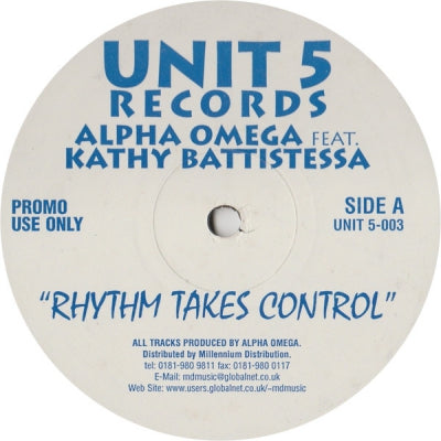 ALPHA OMEGA FEAT. KATHY BATTISTESSA - Rhythm Takes Control