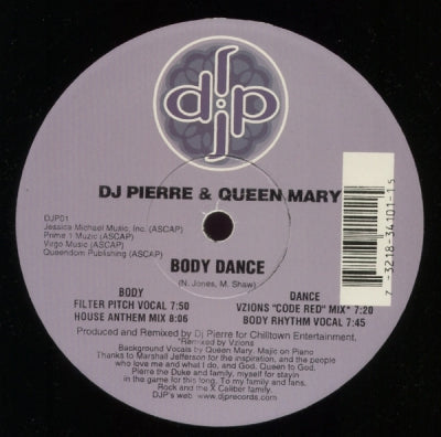DJ PIERRE & QUEEN MARY - Body Dance