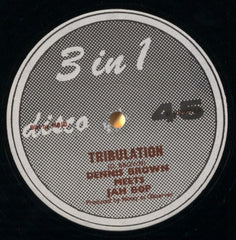 DENNIS BROWN MEETS JAH BOP / JUNIOR BYLES - Tribulation / Can You Feel It