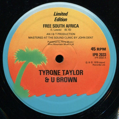 TYRONE TAYLOR - Free South Africa / Africa