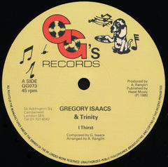 GREGORY ISAACS & TRINITY / GG'S ALL STARS - I Thirst / Jailhouse Steppers