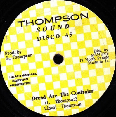 LINVAL THOMPSON - Dread Are The Controller