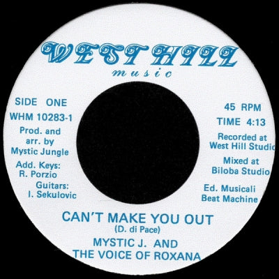 MYSTIC JUNGLE, THE VOICE OF ROXANA - Can't Make You Out / Mountain River