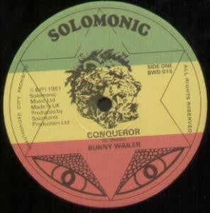 BUNNY WAILER / SOLOMONIC PLAYERS - Conqueror