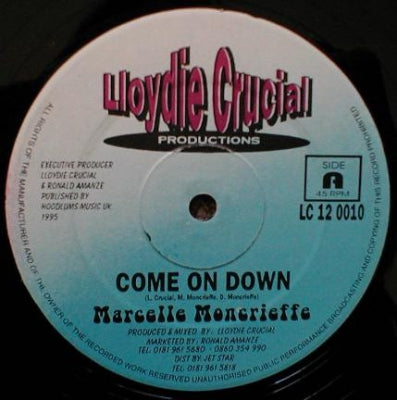 MARCELLE MONCRIEFFE - Come On Down / Take Me There