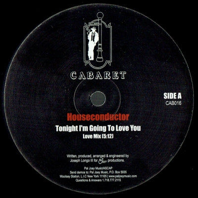 HOUSECONDUCTOR - Tonight I'm Going To Love You