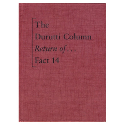 THE DURUTTI COLUMN - The Return Of The Durutti Column