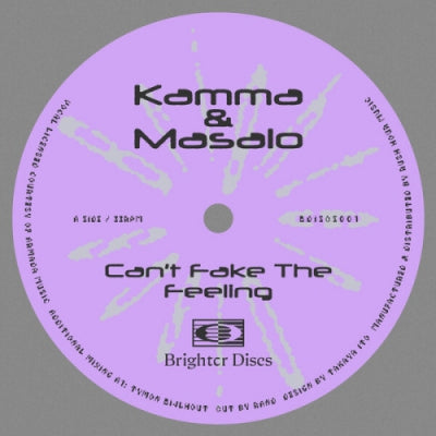 KAMMA & MASALO - Can't Fake The Feeling