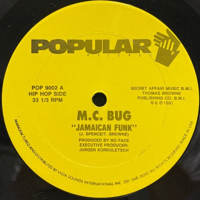 M.C. BUG - Jamaican Funk