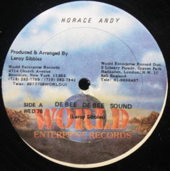 HORACE ANDY - De Bee De Bee Sound