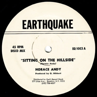 HORACE ANDY - Sitting On The Hillside / Sea Of Love