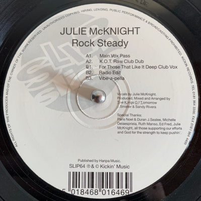 JULIE MCKNIGHT  - Rock Steady