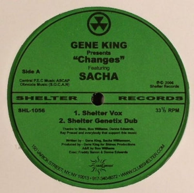 GENE KING PRESENTS SACHA - Changes