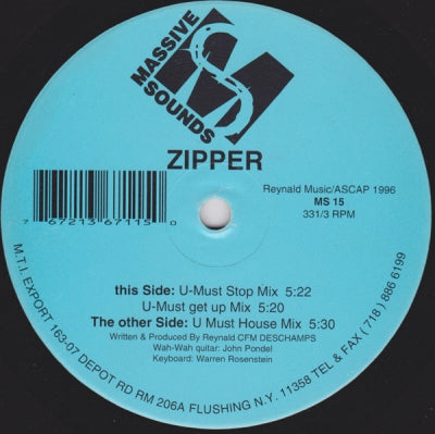 ZIPPER - U-Must