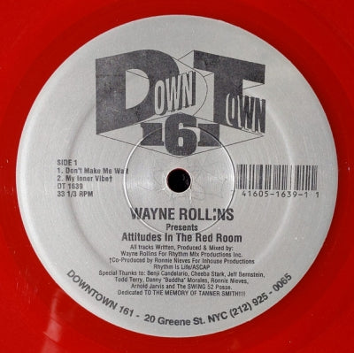 WAYNE ROLLINS - Attitudes In The Red Room