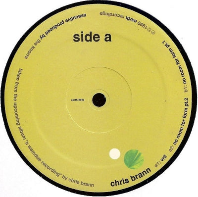 CHRIS BRANN - No Room For Form