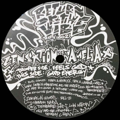 ZENSATION FEATURING AMELIA X - Feel Good / Good Energy